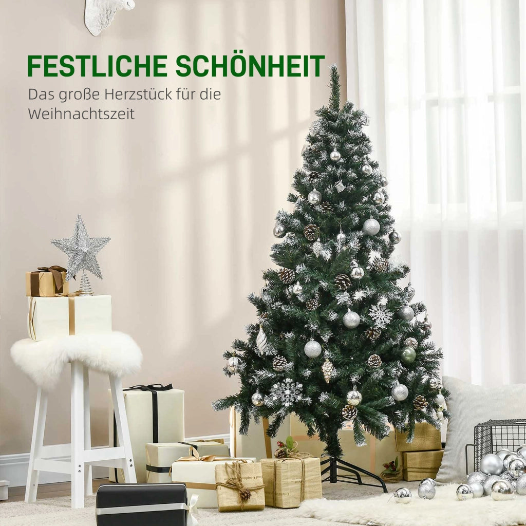 Albero di Natale Artificiale ¨C zephmum ¨C Effetto Neve, 180 cm