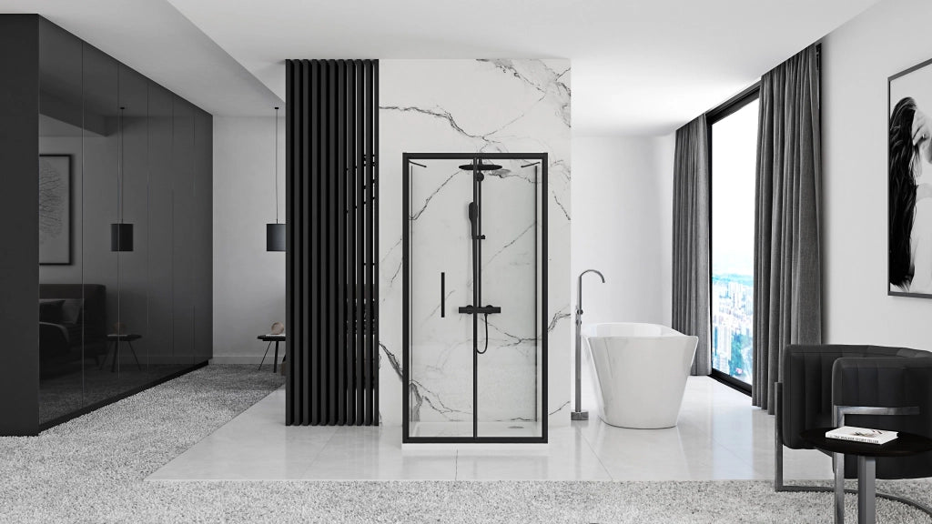 Cabina Doccia A Parete Rapid Fold 80x90