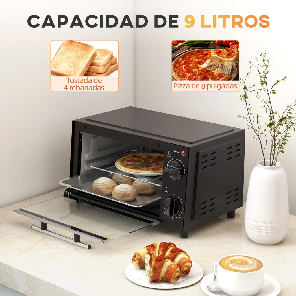 Tavolino da caff¨¨ elettrico ¨C zephmum ¨C Nero 35x24.6x20 cm