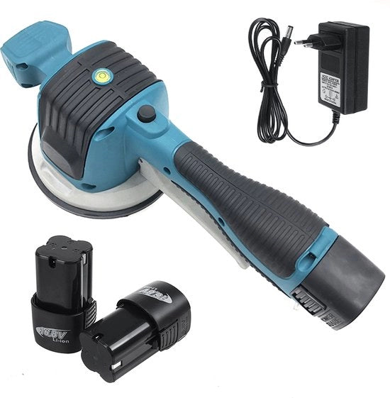 Portatile Tegelzuignap - Tegeldrager - Zuignap - Tegeltiller - Inclusi 2 Batterie - 100KG Capacità di Sollevamento