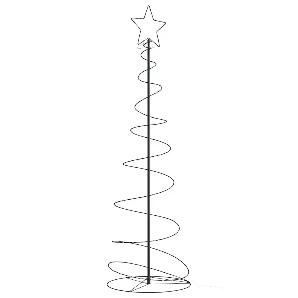 Albero di Natale a LED 120 LED Bianco Caldo 180 cm