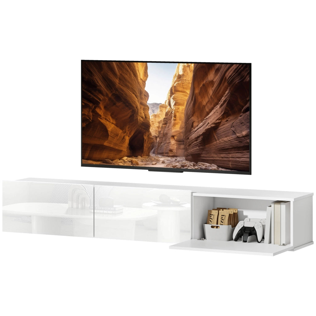 Mobile TV Sospeso ¨C zephmum ¨C Bianco 180 cm