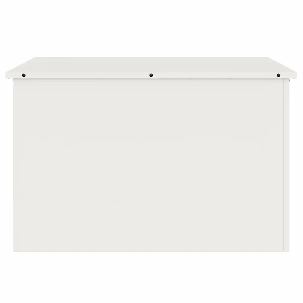 vidaXL Scatola di Stoccaggio Esterno Bianco 80 x 50.5 x 50 cm