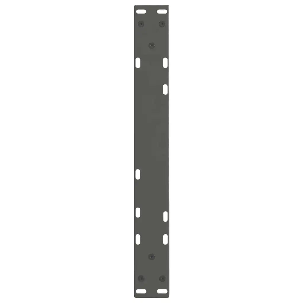 vidaXL Gambe per Tavolino da Caffè a Forma di V 2 pz Antracite 60x(42-43,3) cm Acciaio