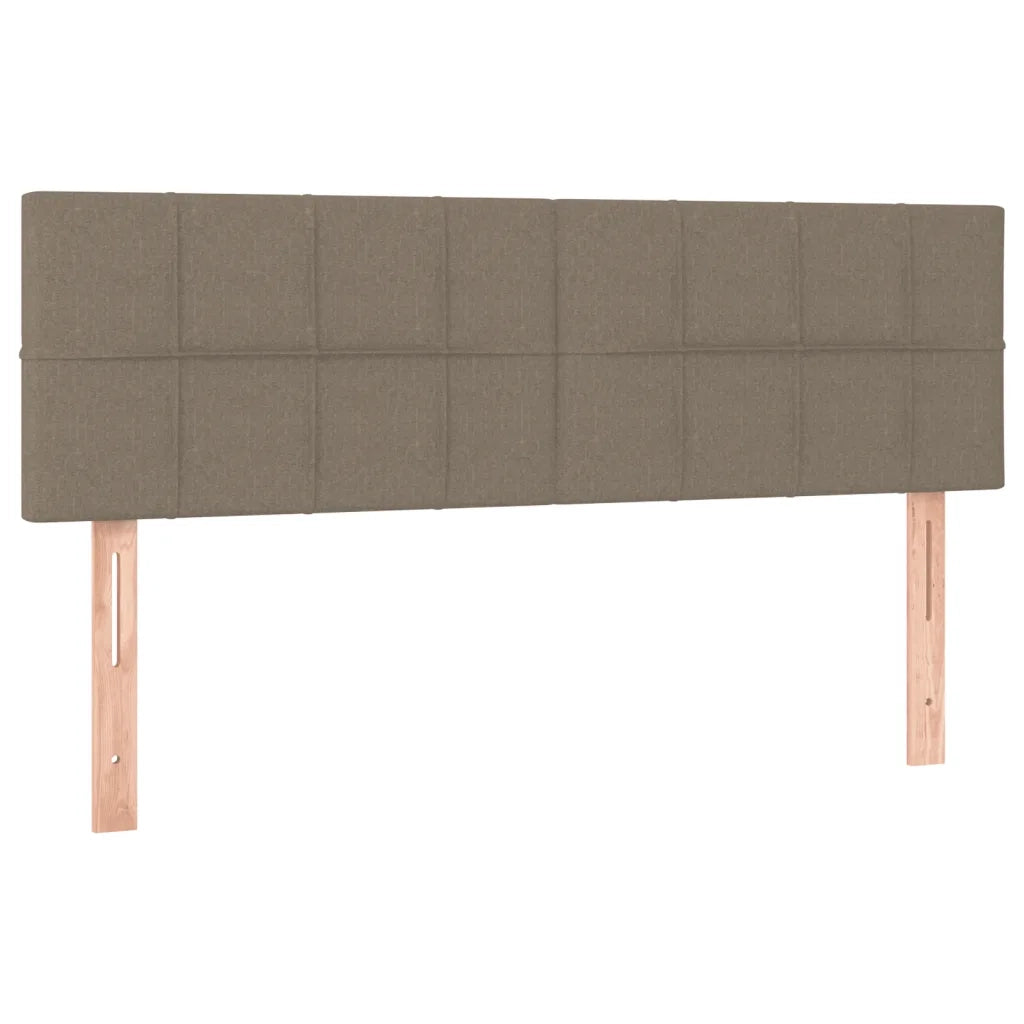 Giroletto a Molle con Materasso Tortora 140x200 cm in Tessuto 3130277