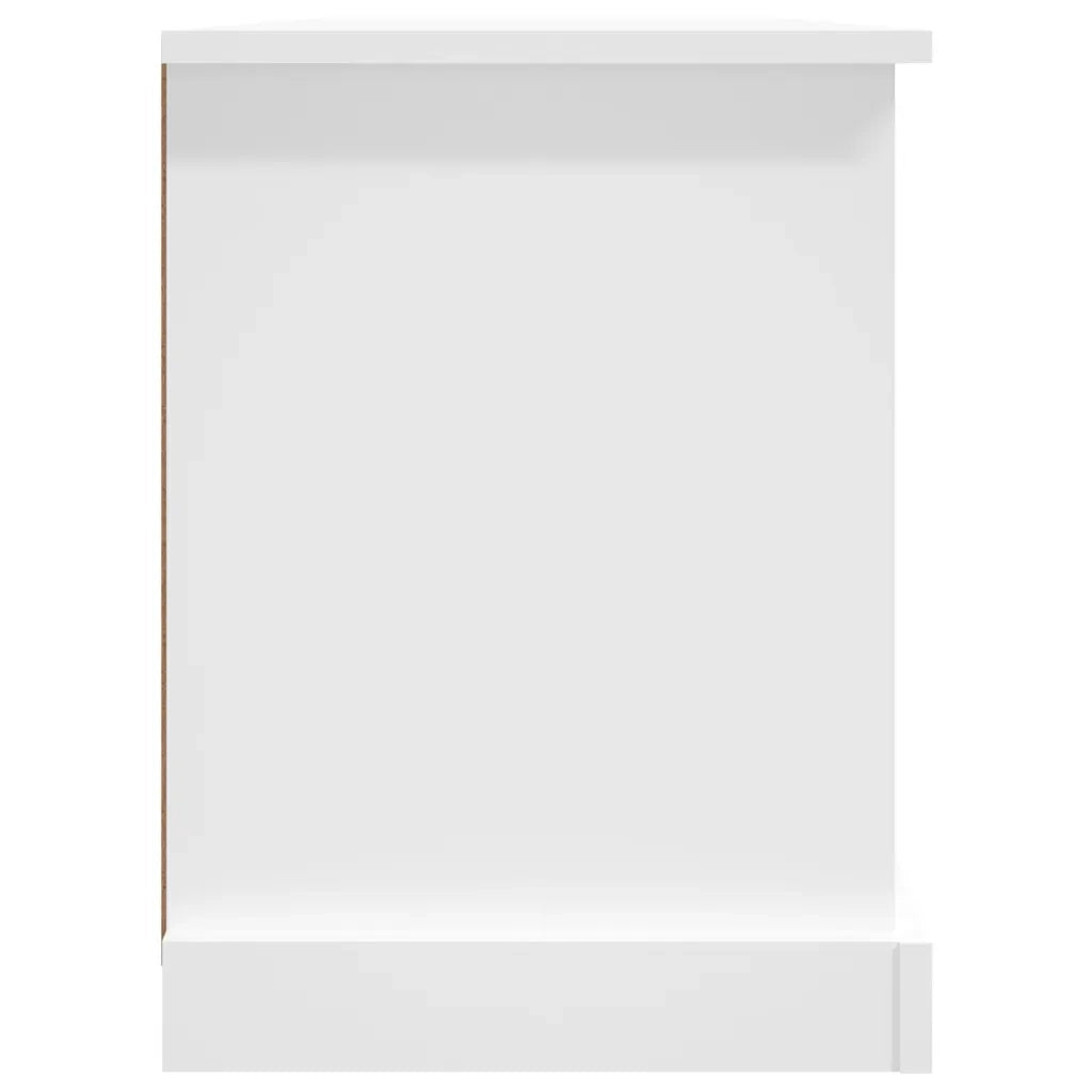 Mobile Porta TV-Mobile per TV-Credenza TV Bianco 99,5x35,5x48 cm in Legno Multistrato
