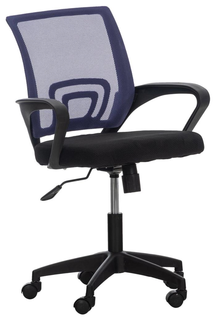 Sedia da ufficio Auburn con ruote viola