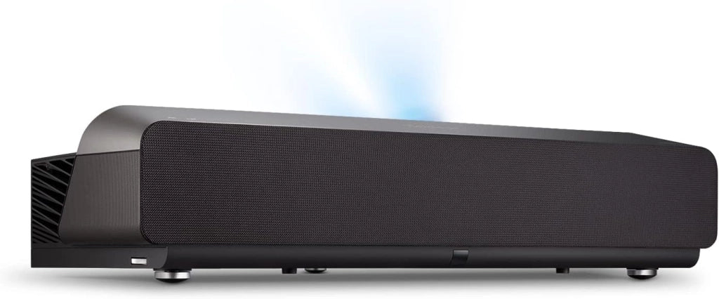 ViewSonic X100-4K LED Proiettore 4K, 2900 Lumen LED, Contrasto 4.000.000:1, Audio Stereo Harman Kardon 20W, HDR, Lens Shift H/V, Zoom Ottico 1,2x, Immagine fino a 300", Ultra-Silenzioso 20 dB