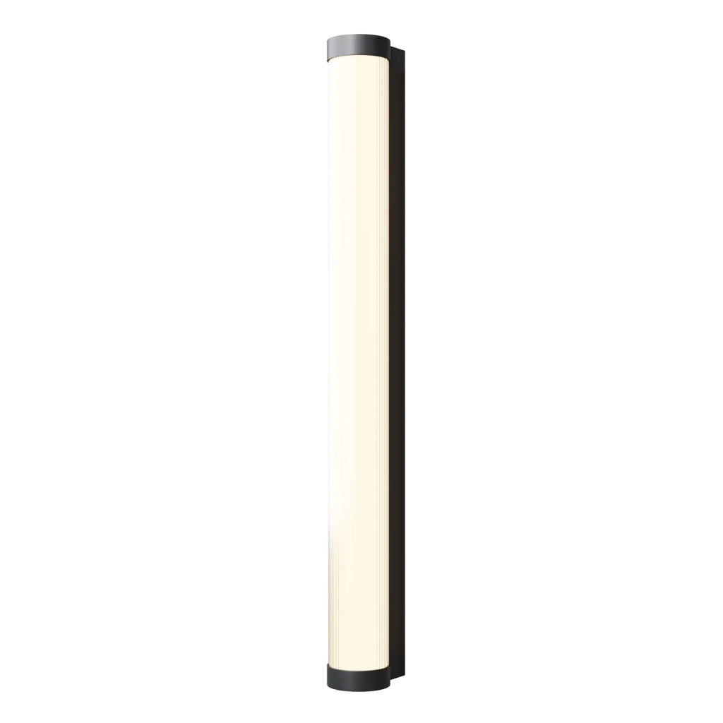Maytoni Applique moderna Rounge 1 luce LED integrato IP54 nero alluminio