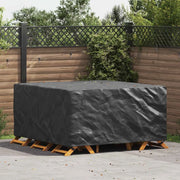 vidaXL Copertura per mobili da esterno Nero 180 x 190 x 85 cm 600D