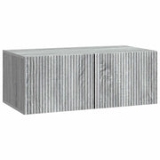 Mobile Porta TV da Muro Grigio Sonoma 78,5 x 41 x 30 cm