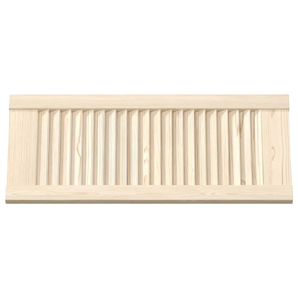 Ante con Design a Lamelle 4 pz 69x29,5 cm in Legno di Pino 4015893