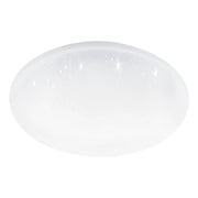 Plafoniera Contemporanea Totari-Z Acciaio Bianco 4 Luci Led Integrato 4,8W