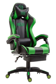 Poltrona gaming IGNITE in similpelle Nero/verde
