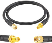 Cavo Coassiale RG58 50 cm con Connettori SMA per Antenna WiFi/Radio/Drone FPV