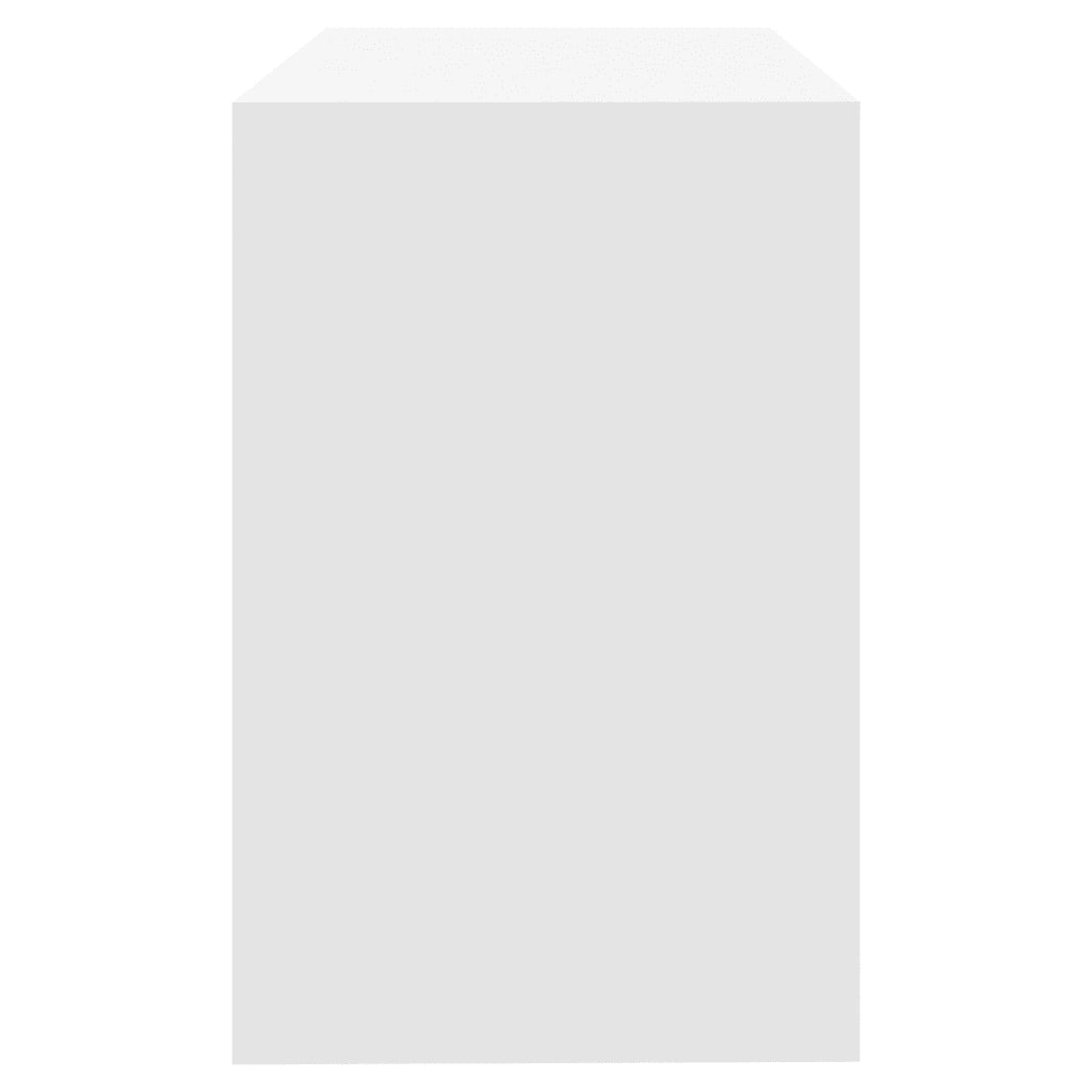 Scrivania | Tavolo da Ufficio Bianca 101x50x76,5 cm in Truciolato