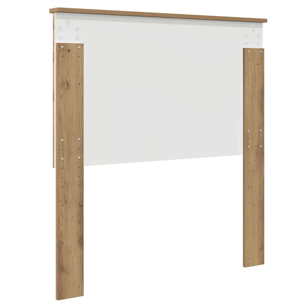 Testiera-Testata-Testiera Decorativa Rovere artigianale 90 cm Legno multistrato 769486