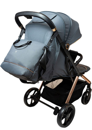 Passeggino Pieghevole Chiusura Automatica per Bambini Barotti Mega Antracite