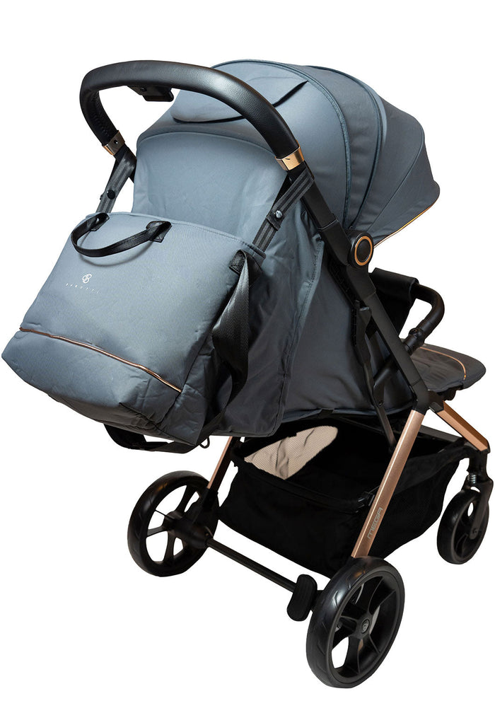 Passeggino Pieghevole Chiusura Automatica per Bambini Barotti Mega Antracite