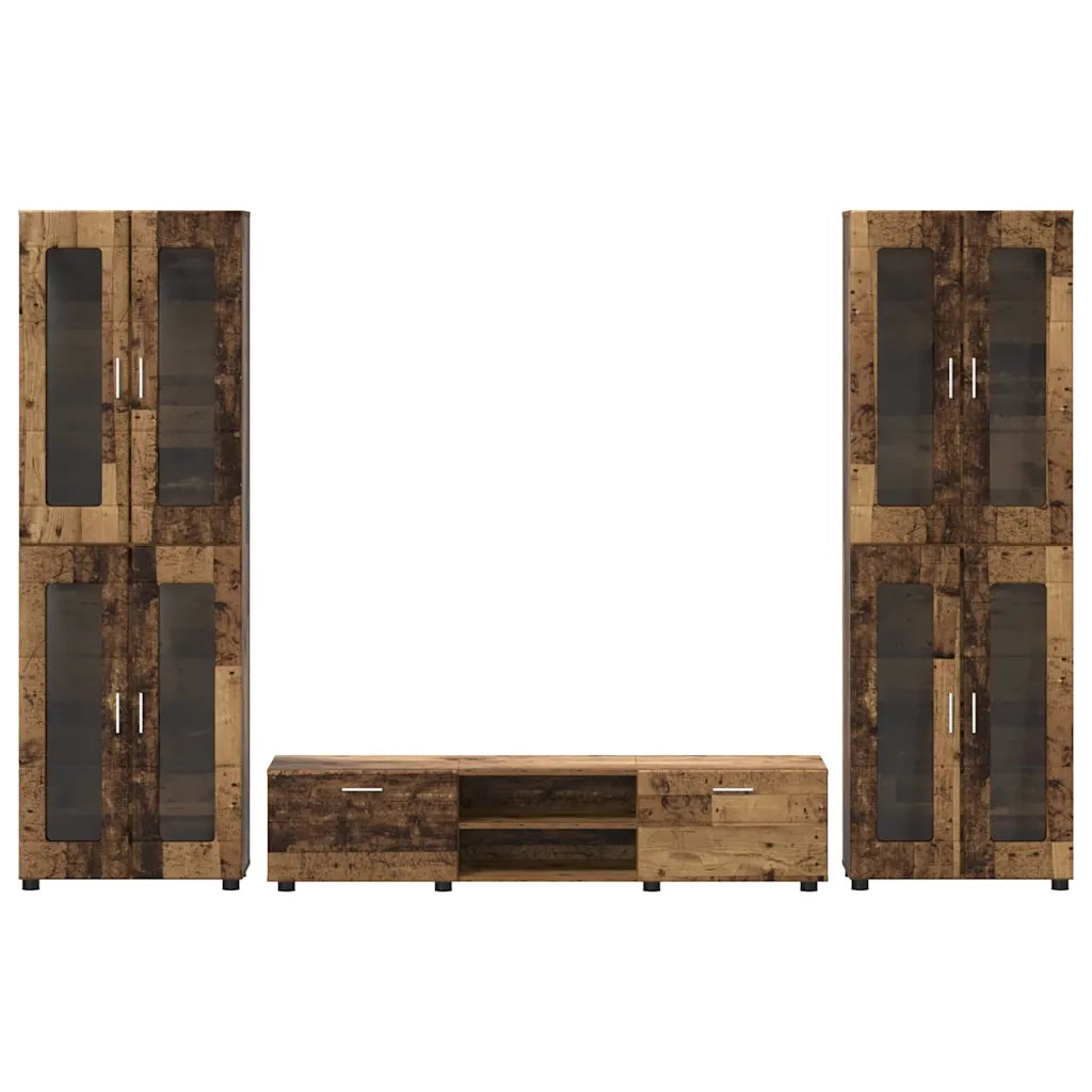Set mobile TV FLORIN 3 pcs Legno vecchio Legno multistrato 3397992