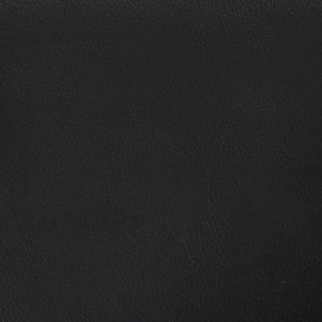 Giroletto a Molle con Materasso Nero 120x190 cm in Similpelle