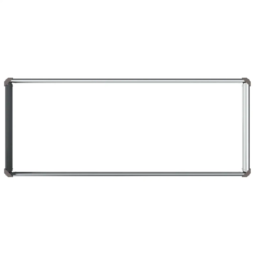 Letto rialzato da giardino Antracite 100 x 40 x 24 cm 8006312