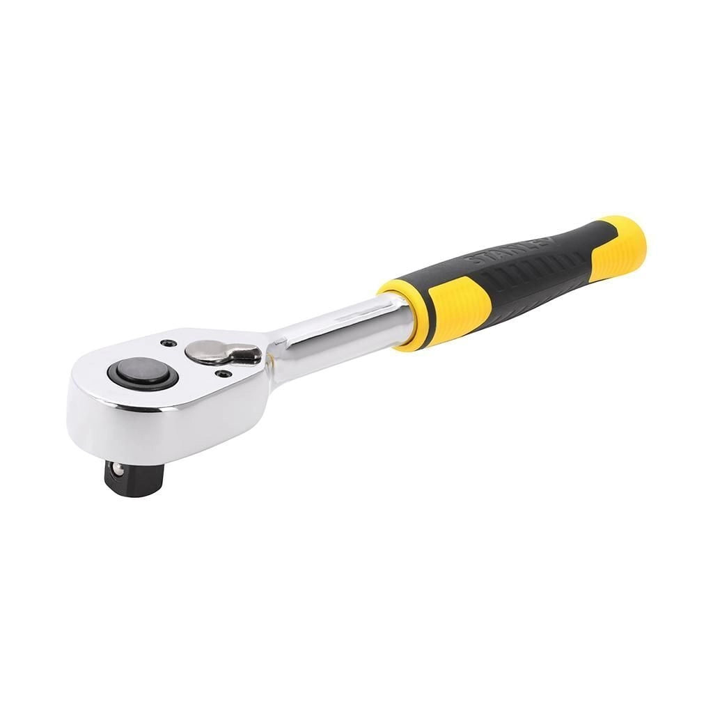 Stanley STMT82665-0 Cricchetto 1-2'' 72 denti impugnatura bimateriale colore Nero Giallo