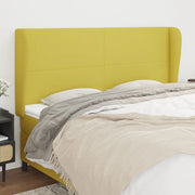 Testiera ad Orecchio Verde 203x23x118/128 cm in Tessuto