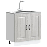Mobile base lavello Kalmar Grigio Sonoma 80x46x81,5 cm