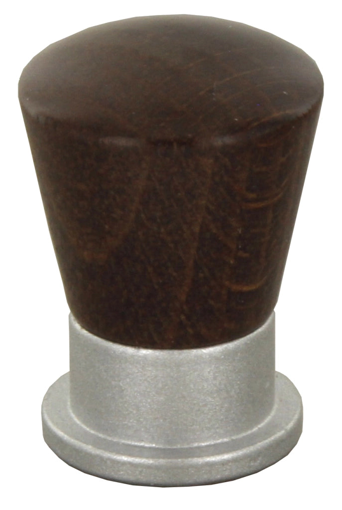 POMOLO CONICO LEGNO OTT 745A D 19 MM NOCE SC- BOTTER LUIGI- 25,0 pz