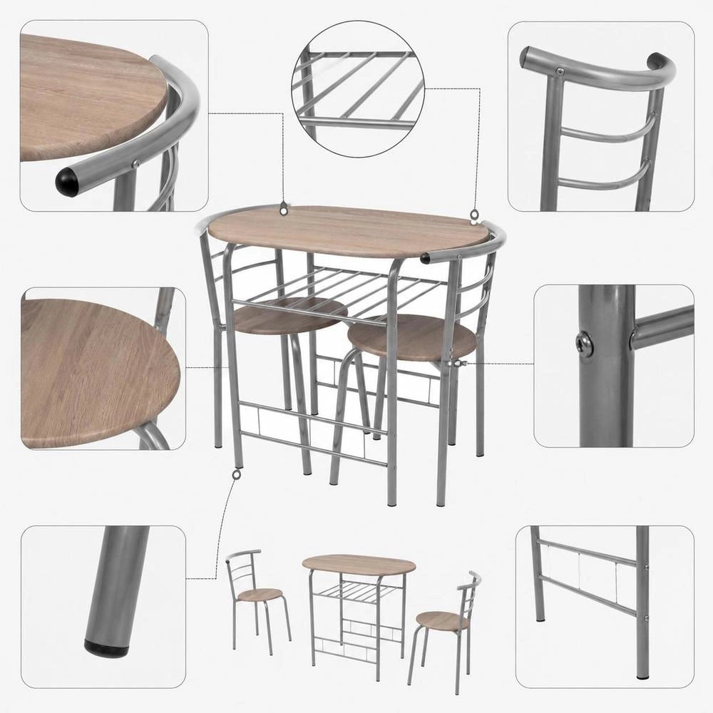 Breakfast Table Bar Set MDF