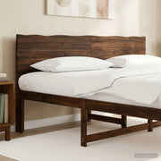 Testiera con bordo vivo ROSTOCK Marrone Scuro 180 cm 903215