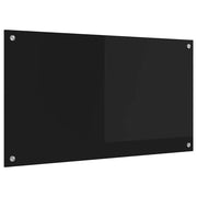 Schienale da cucina Nero 90 x 50 cm vetro temperato CFW3740175