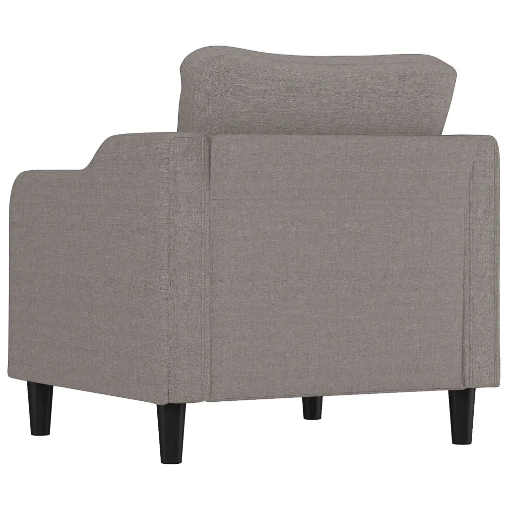 Poltrona | Sedia Relax Tortora 60 cm in Tessuto