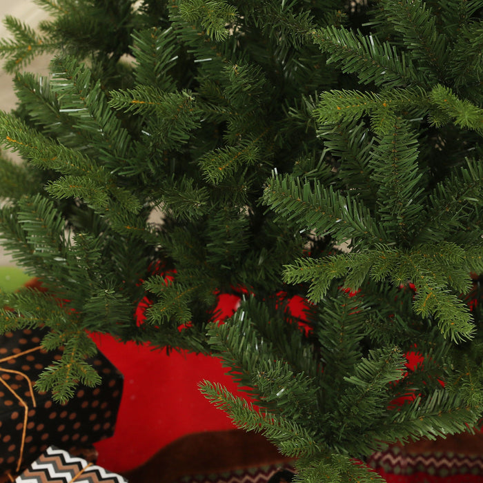 Albero di Natale Artificiale 180 cm 818 Rami con Apertura Automatica Verde