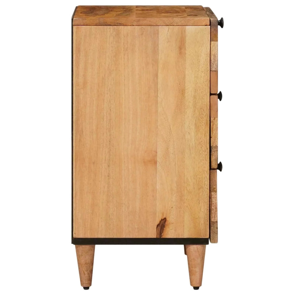 Armadio da Notte con cassetto Naturale 50 x 33 x 62 cm