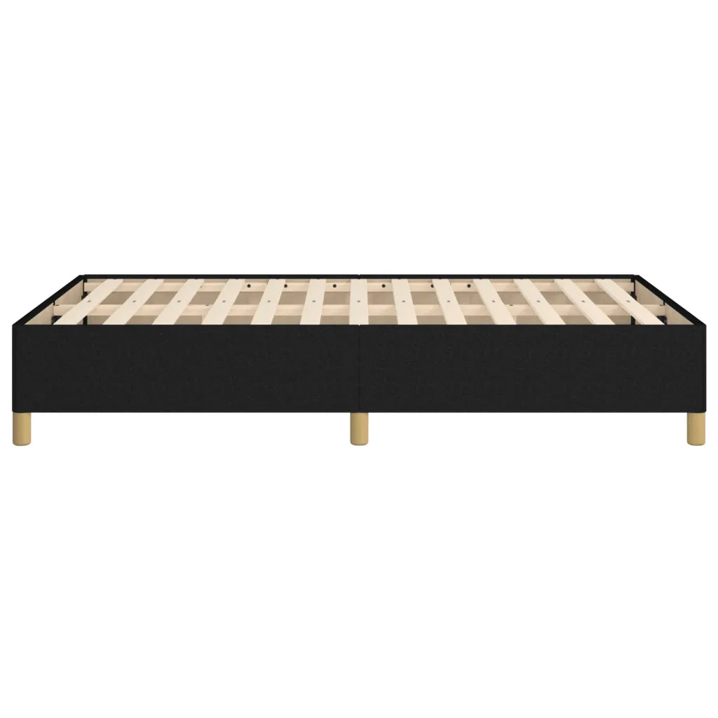 Giroletto senza Materasso Nero 120x200 cm Tessuto 347151