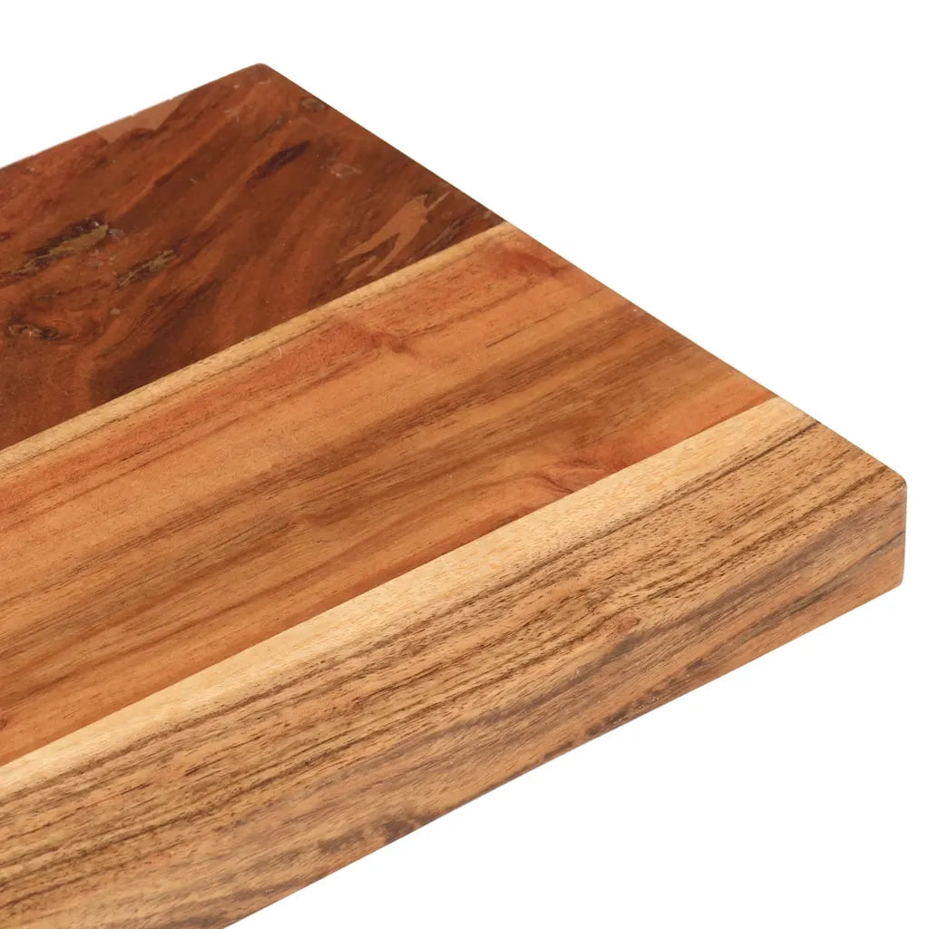 Piano Tavolo 40x30x3,8 cm Rettangolare Legno Massello Acacia 370955