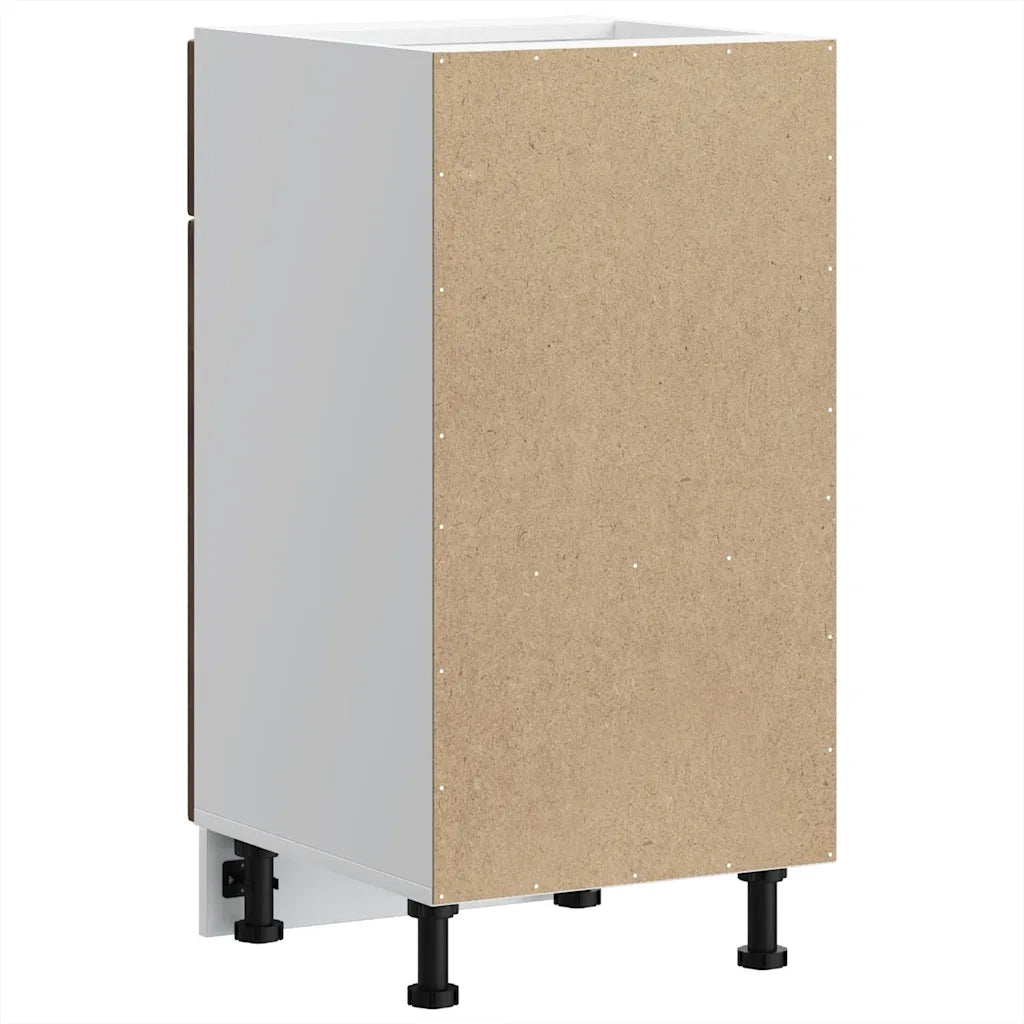 Base da Cucina Porto Rovere Fumo in Legno Multistrato 853952