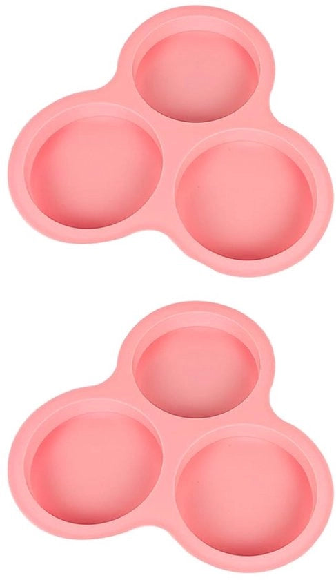 Ladino per Uovo in Silicone per Fryer aeree - 2 Pezzi - Antiscivolo - 23x20cm - Silicone di Classe Alimentare
