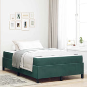Struttura del letto Verde Scuro 120 x 200 cm Tessuto 3399057