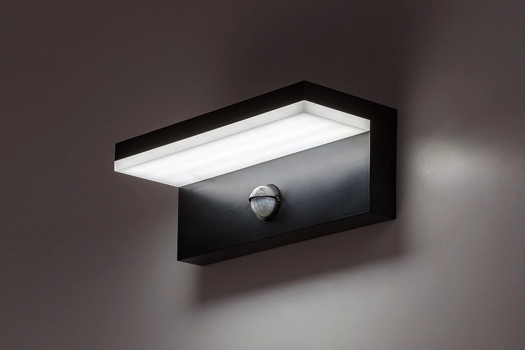 Applique esterna Rabalux Zaragoza 9W LED PIR CCT IP54