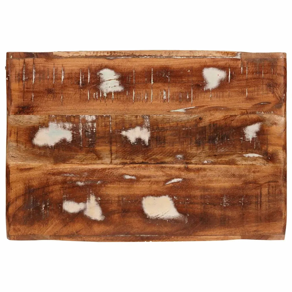 Portabottiglie Marrone Legno Recuperato Massello 4104574