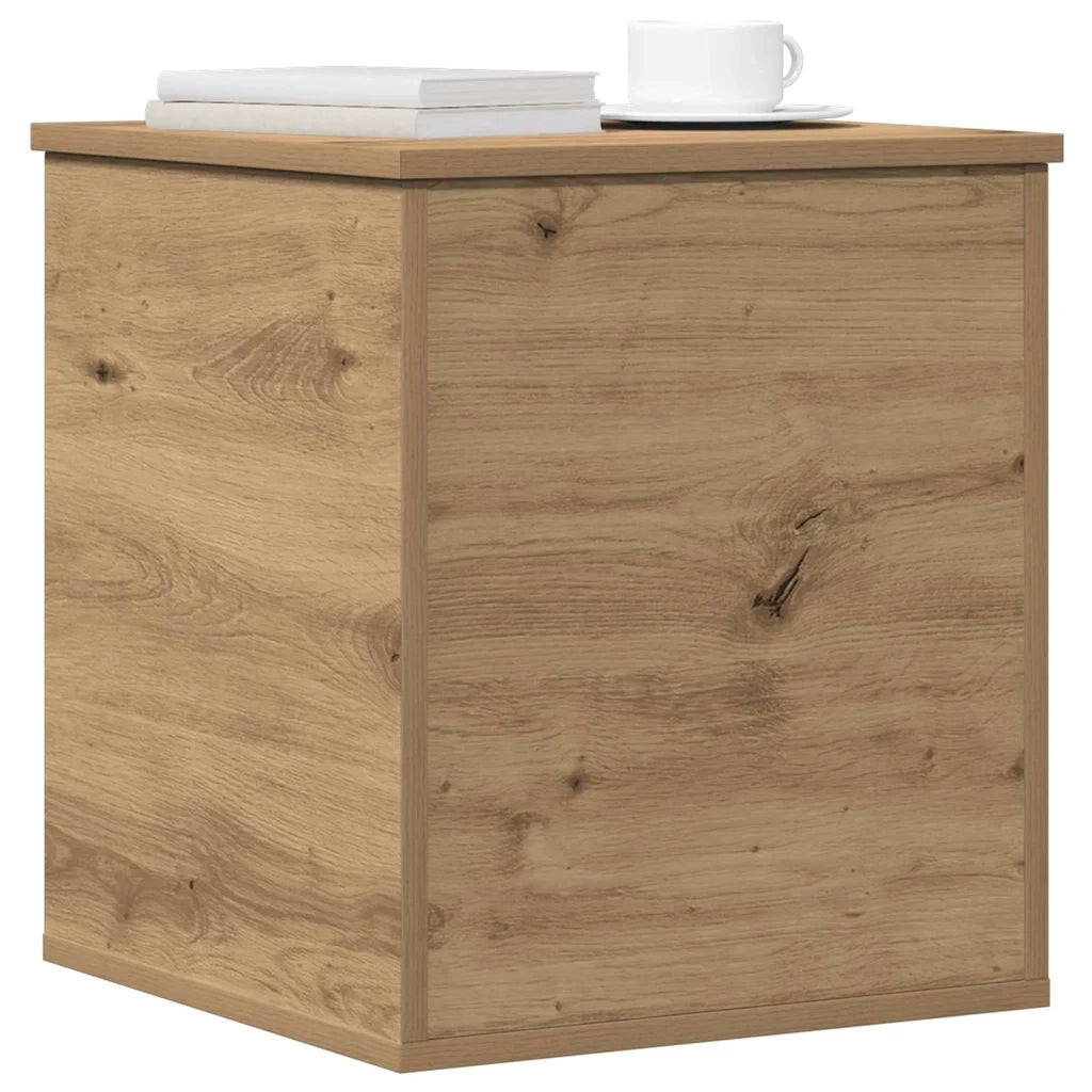 Scatola di Stoccaggio Rovere artigianale 40 x 42 x 46 cm CFW1539915