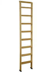 Scala Appoggio in Legno 8 Gradini H200 cm Up Naturale
