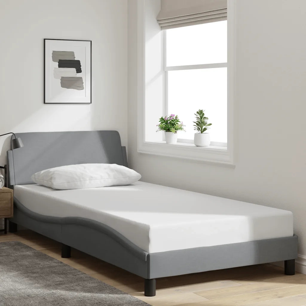 Giroletto Dover Grigio Chiaro 100x190 cm Tessuto 373265