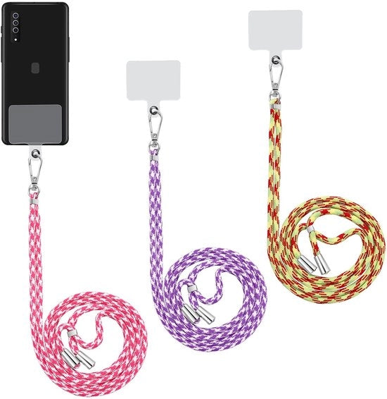 Cavo di caricamento per telefono 150 cm - Cavo di caricamento universale - Cavo di caricamento con perle - Cavo di caricamento con pad trasparente - Cavo di caricamento regolabile - Materiale nylon e PVC - Cavo di caricamento per telefono