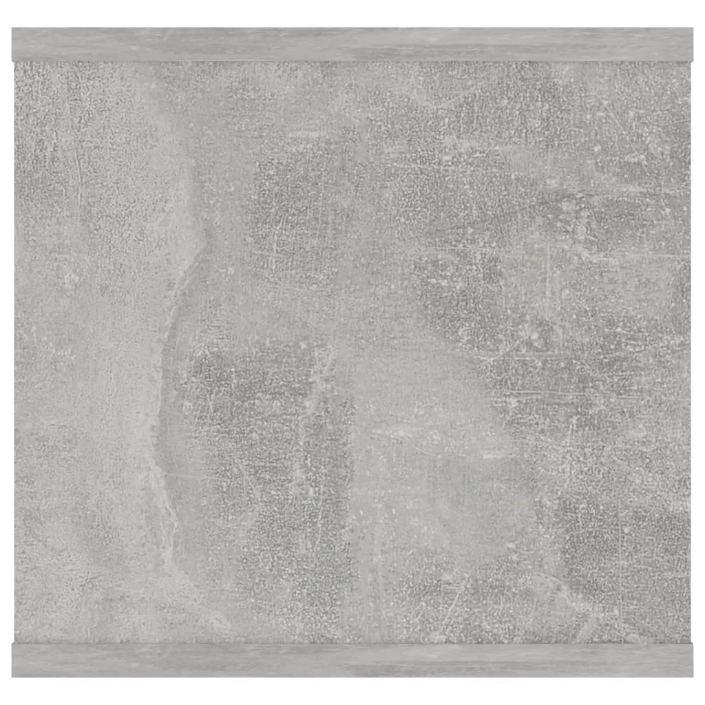 Scaffale a Parete Grigio Cemento 102x30x29 cm Legno Multistrato 806260