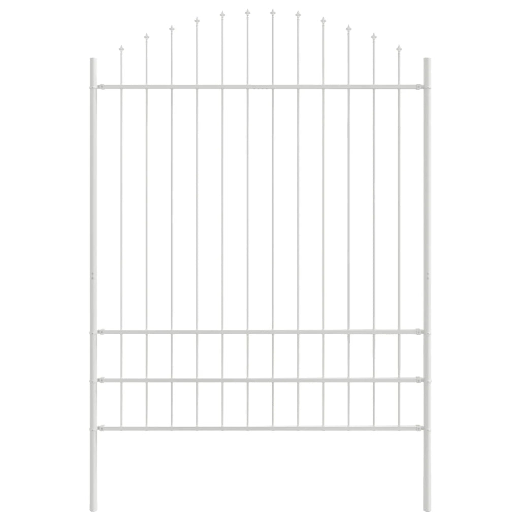 Recinzione per Giardino 5 pcs Bianco 170 x 225 cm 3360159