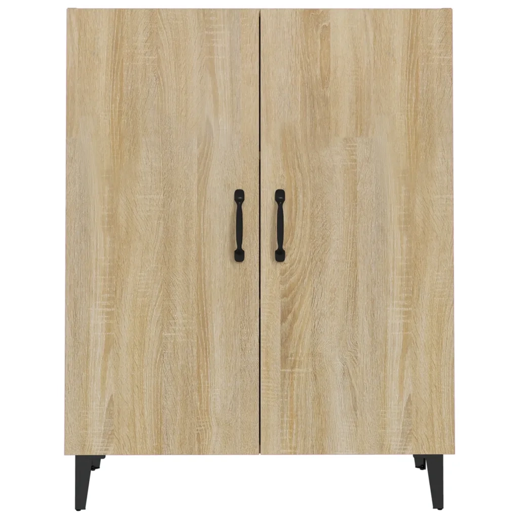 Credenza Rovere Sonoma 70x34x90 cm in Legno Multistrato 812108